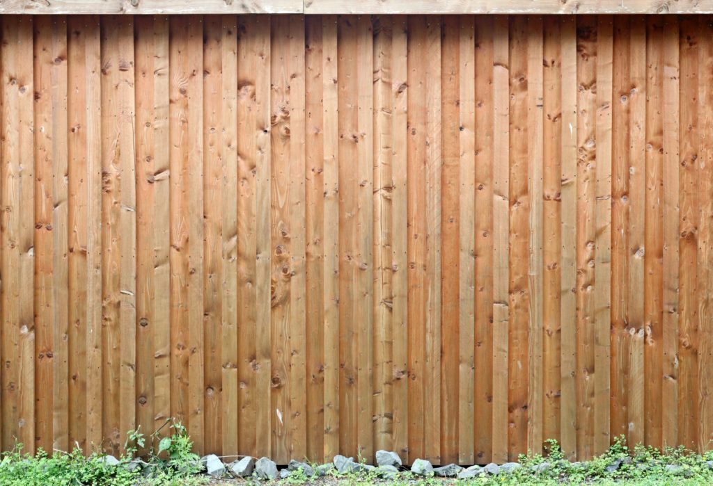 Fencing to deter foxes